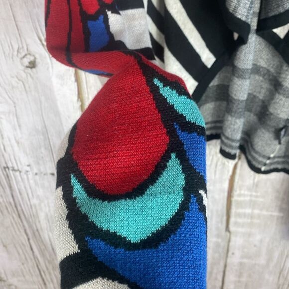 Last Chance! Love Culture Floral Zebra Cardigan  Size M/L - Picture 8 of 12